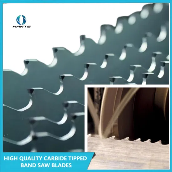 Factory Band Saw Blade 67*1.6*1.7/2.5 Carbide Tipped Bandsaw Blade for High Temperature Alloy Steel